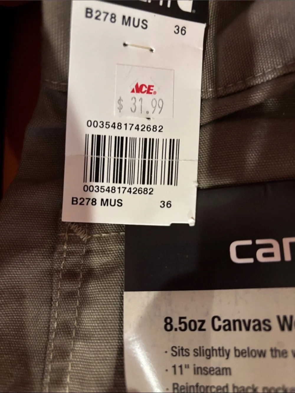 Men's Khaki Chino Shorts - Taupe